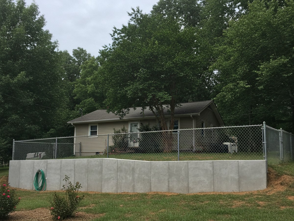 Concrete Slab Foundations completed by Champion Concrete Solutions in Colonial Heights, VA