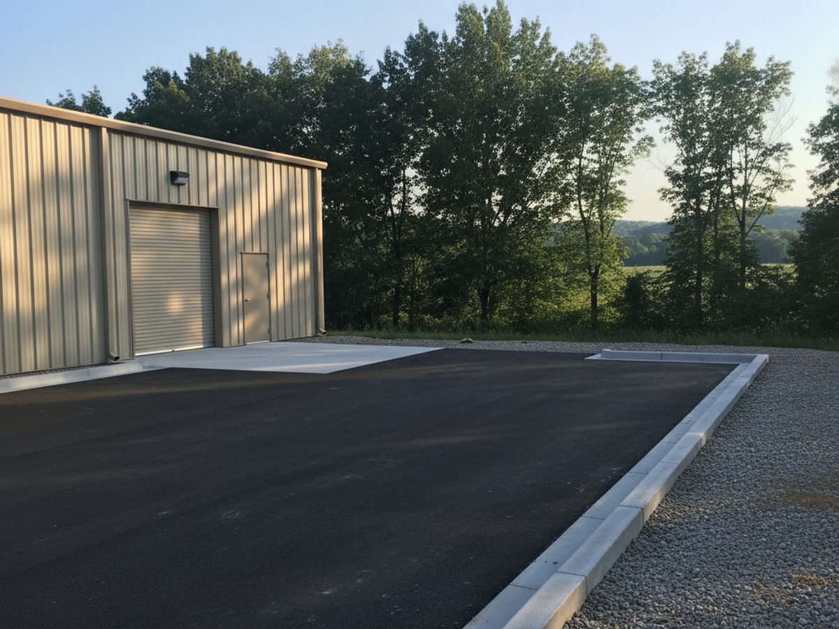 Retaining Walls & Concrete Curbing completed by Champion Concrete Solutions in Chester, VA